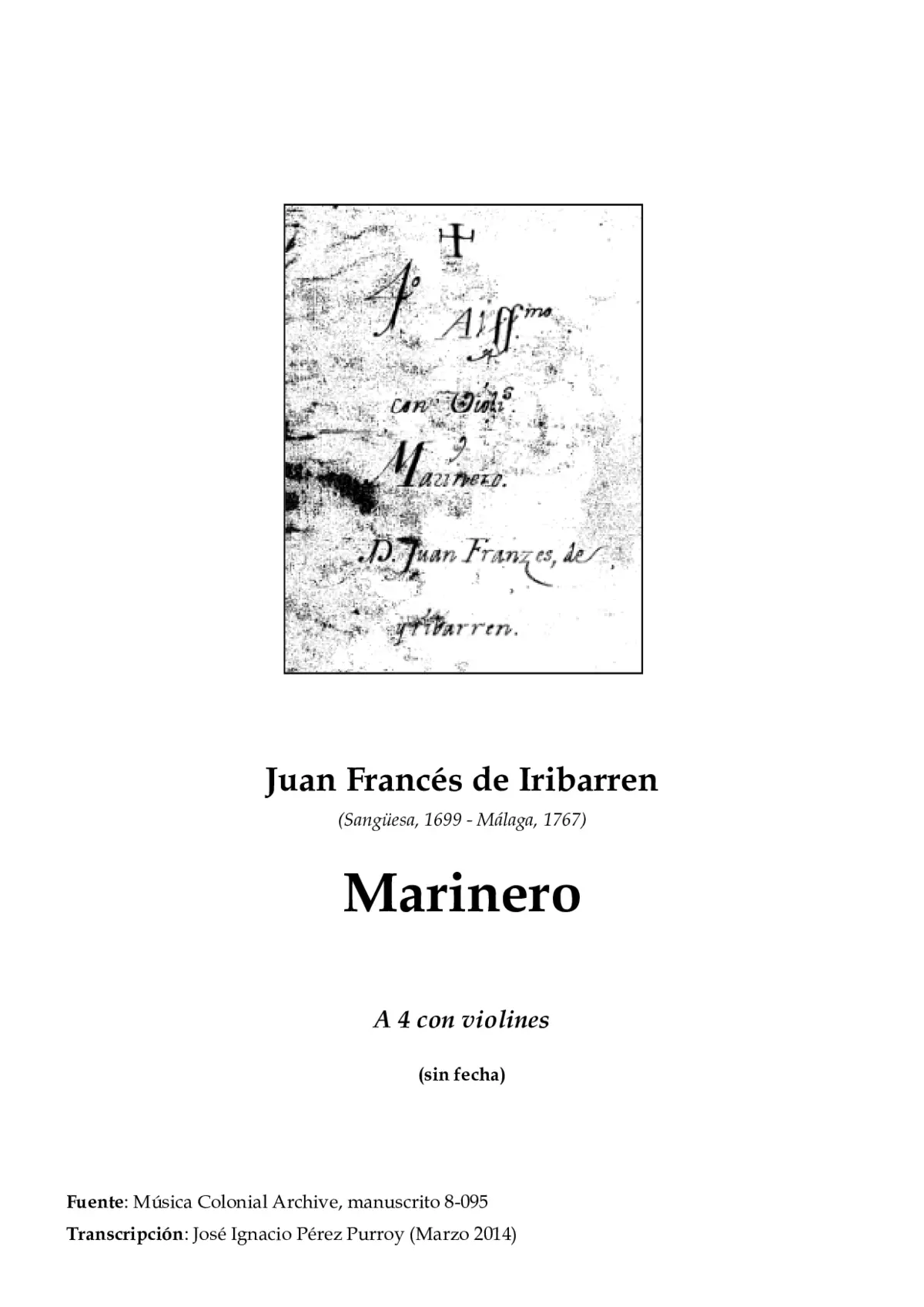 Marinero - Page 1