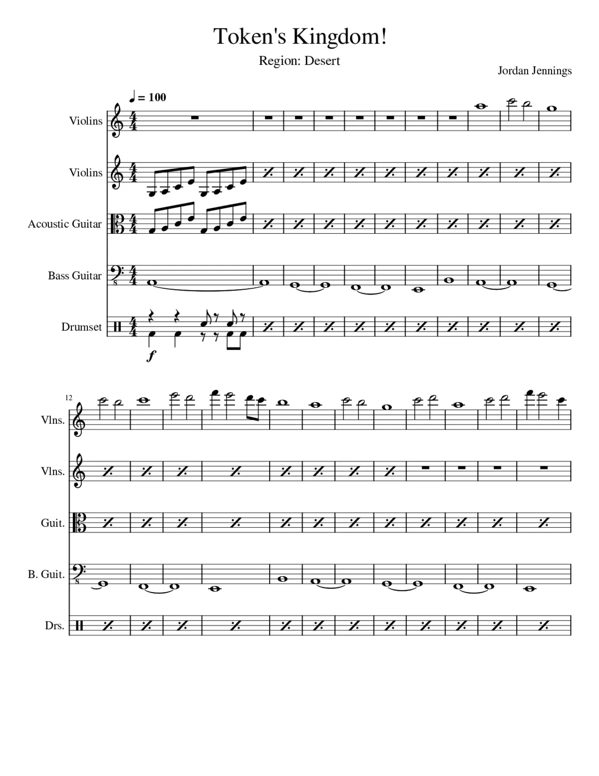 Token s Kingdom Flashback Strings - Page 1