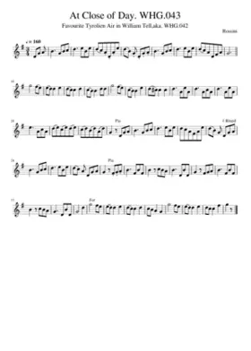 At Close of Day. WHG.043