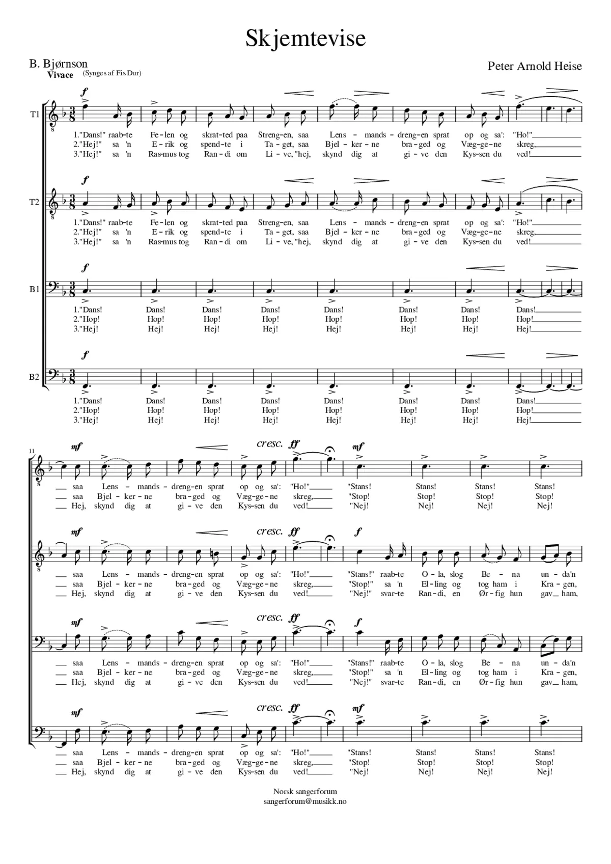 Skjemtevise - Page 1