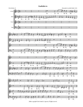 Exaltabo te Domine