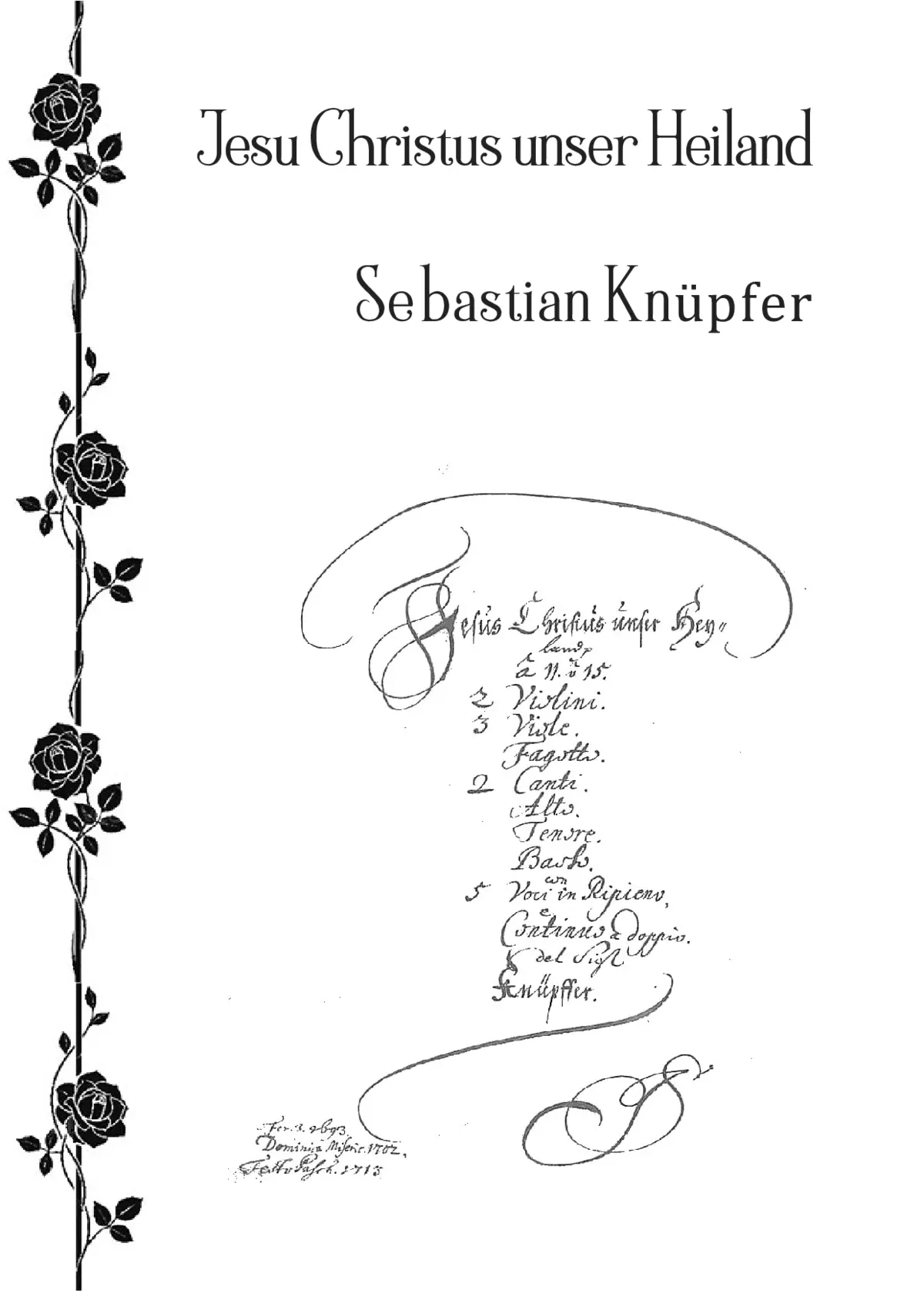 Jesus Christus unser Heiland - Page 1