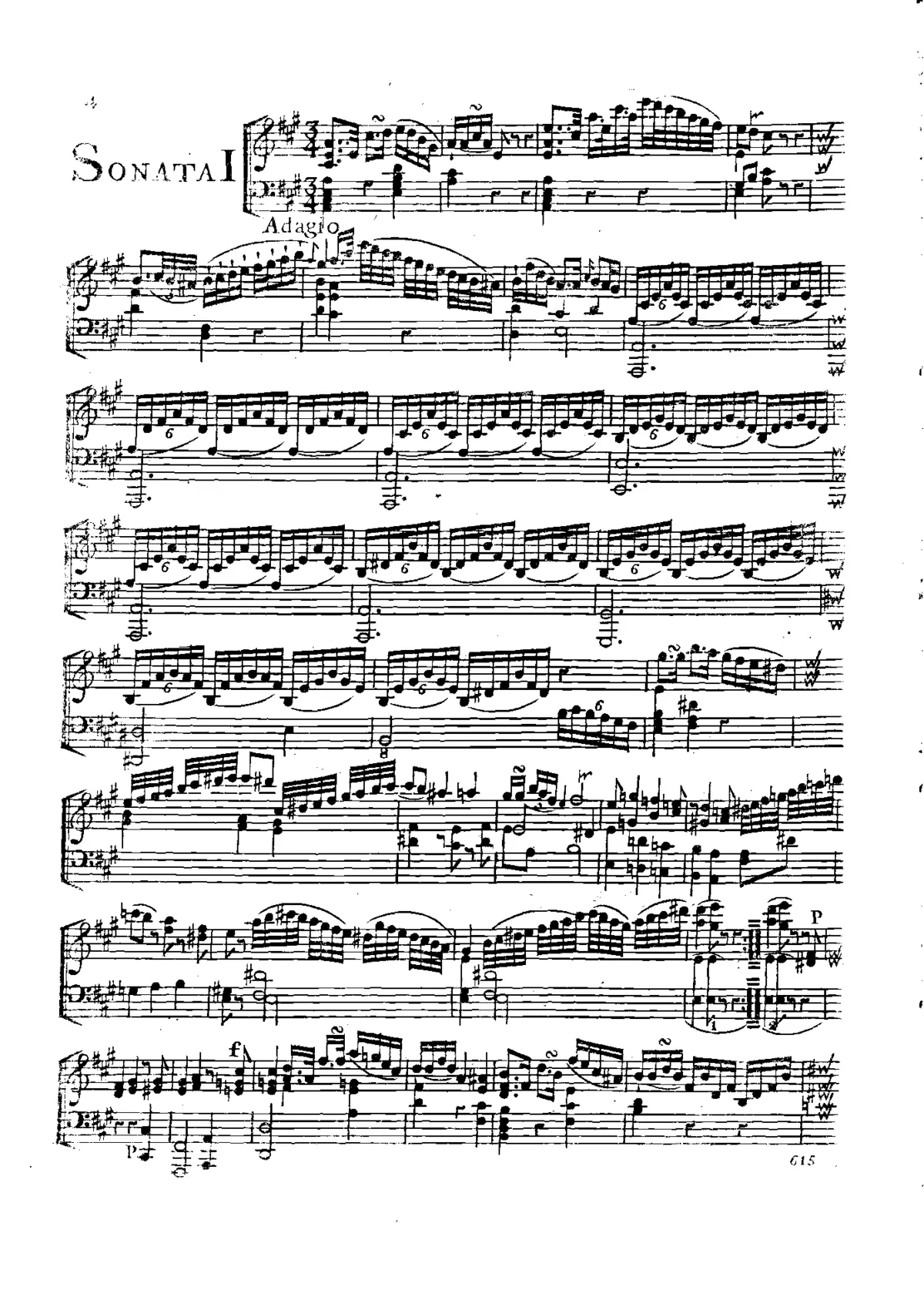 Piano Trio in A major - Page 1