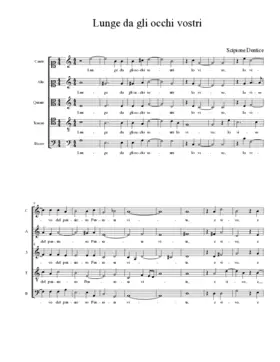 Lunge da gli occhi vostri