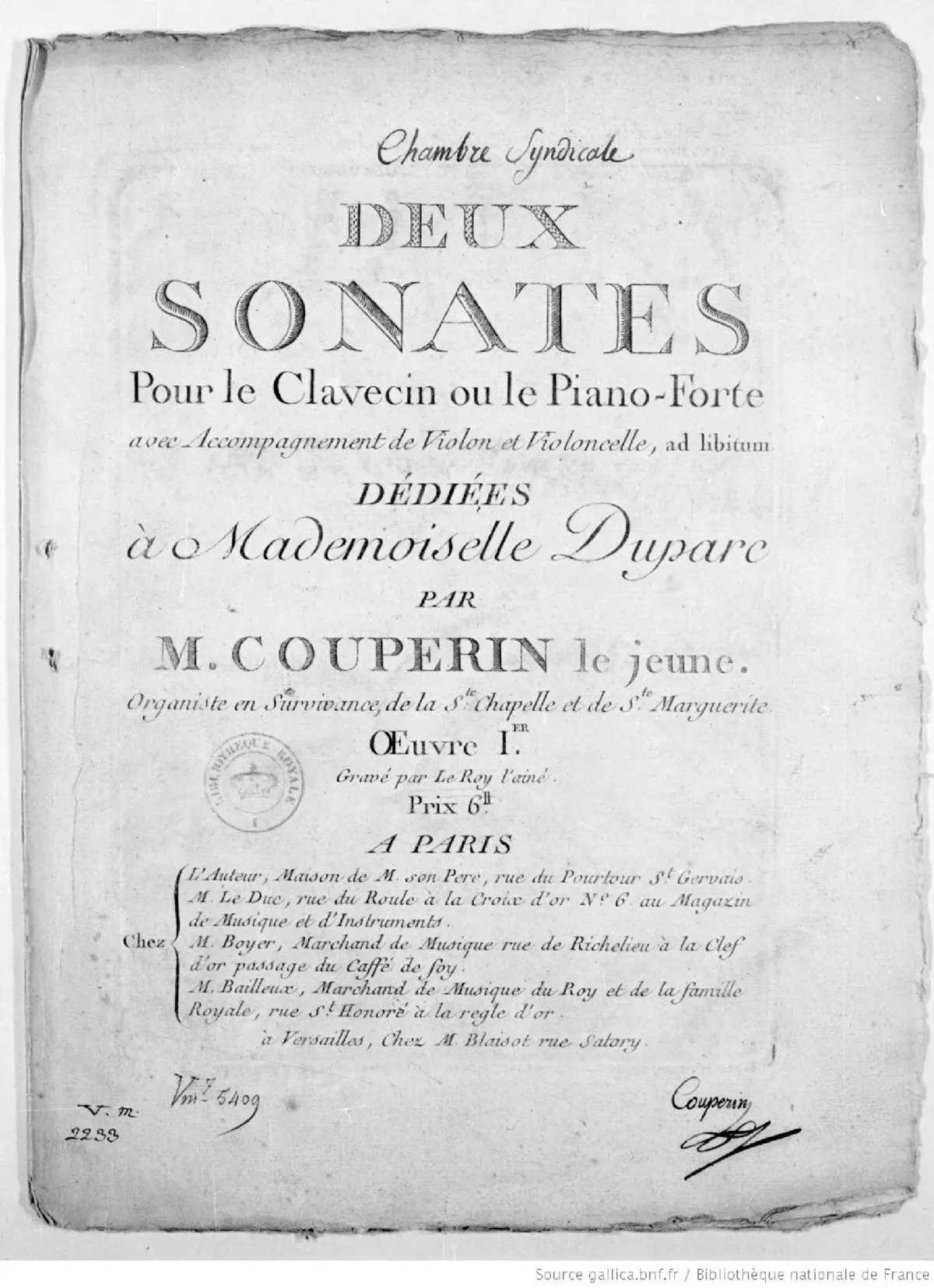 2 Harpsichord or Piano Sonatas - Page 1