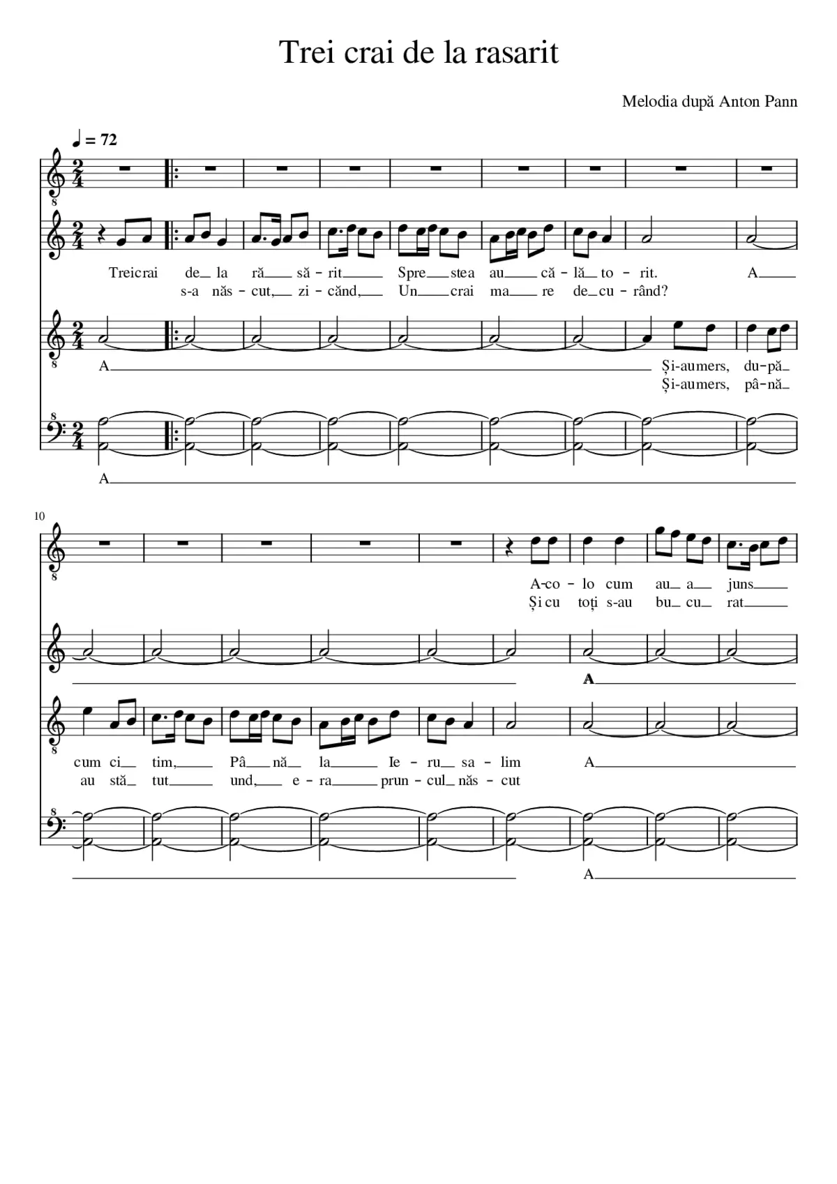 Trei crai de la rasarit - Page 1