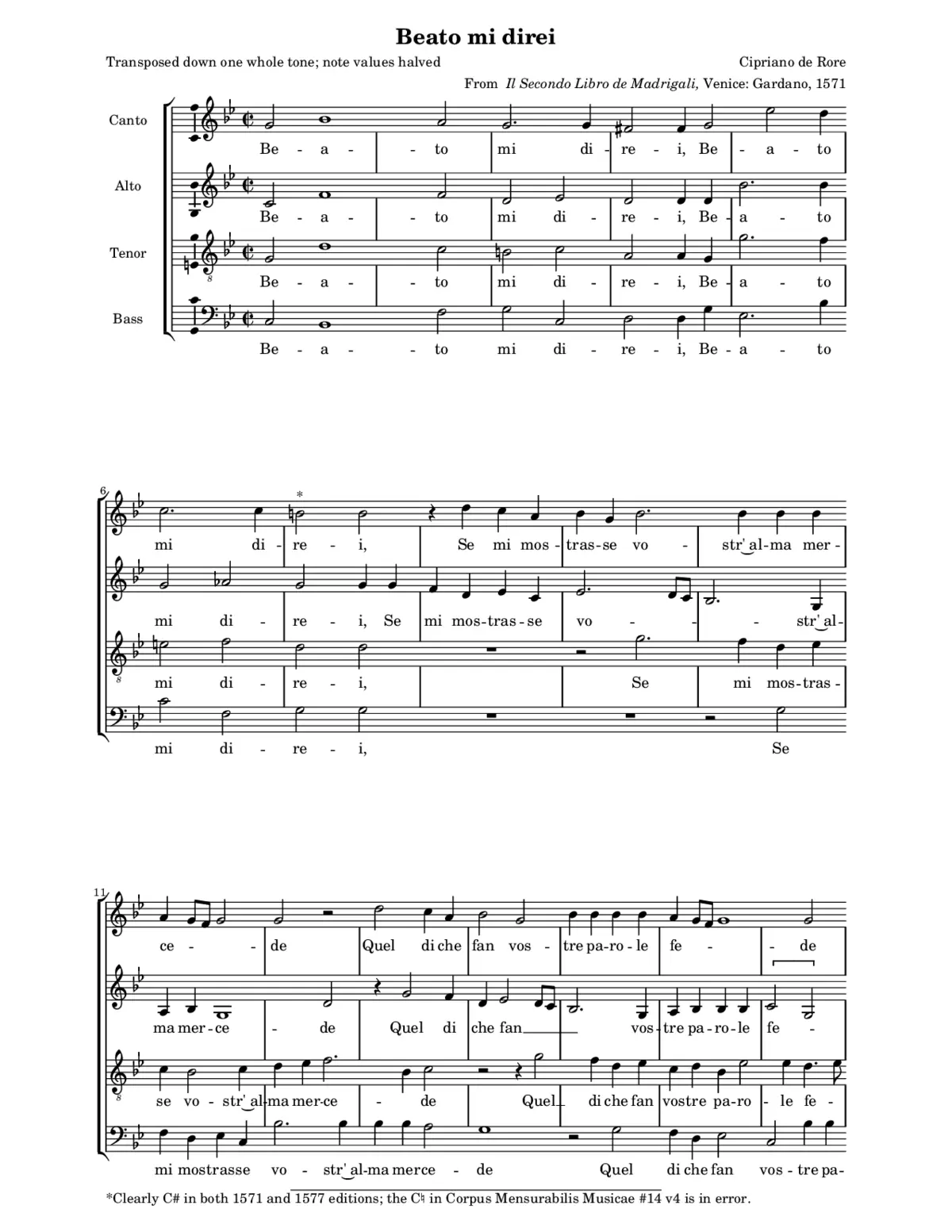 Beato mi direi - Page 1