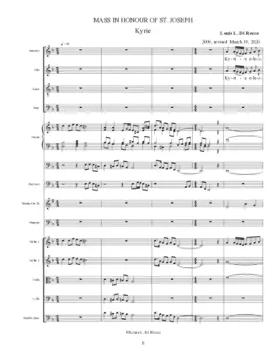 Mass in Honour of St. Joseph – Missa in honorem Sancti Iosephi