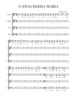 O dulcissima Maria
