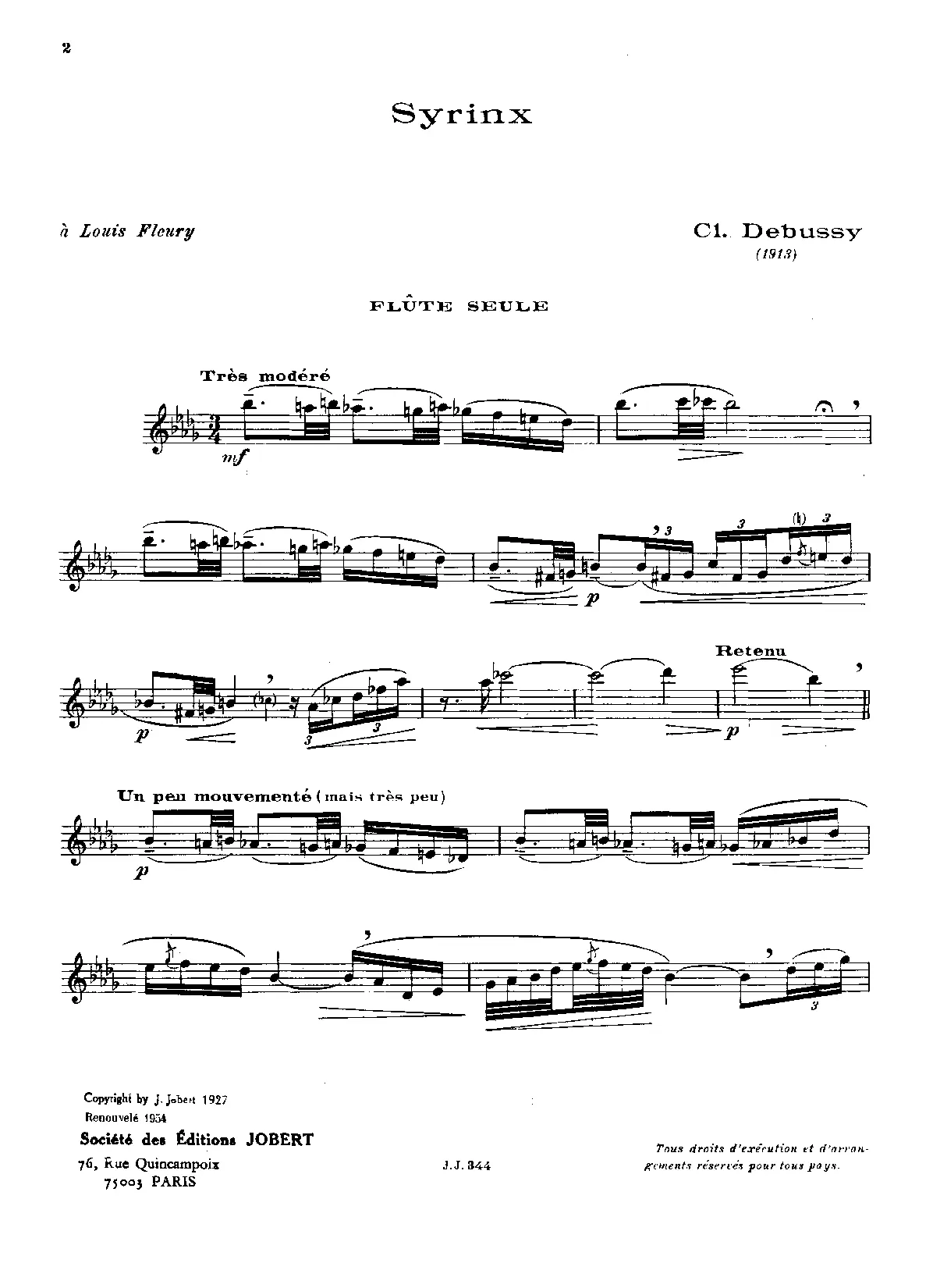 Syrinx - Page 1