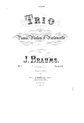 Piano Trio No.1 in B major