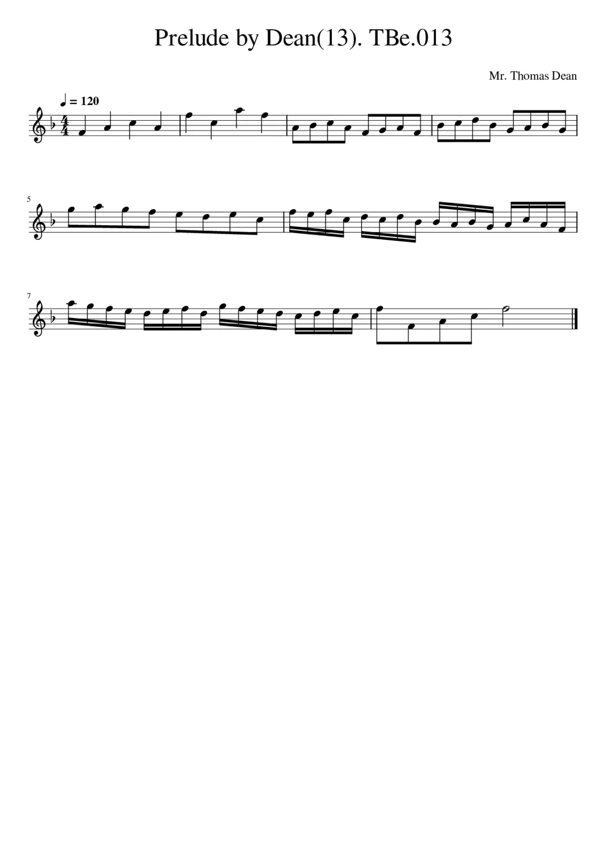 Prelude by Dean(13). TBe.013 - Page 1