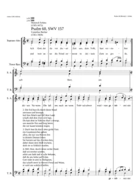 Ach Gott der du vor dieser Zeit SWV 157
