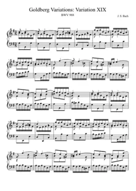 Goldberg-Variationen BWV 988