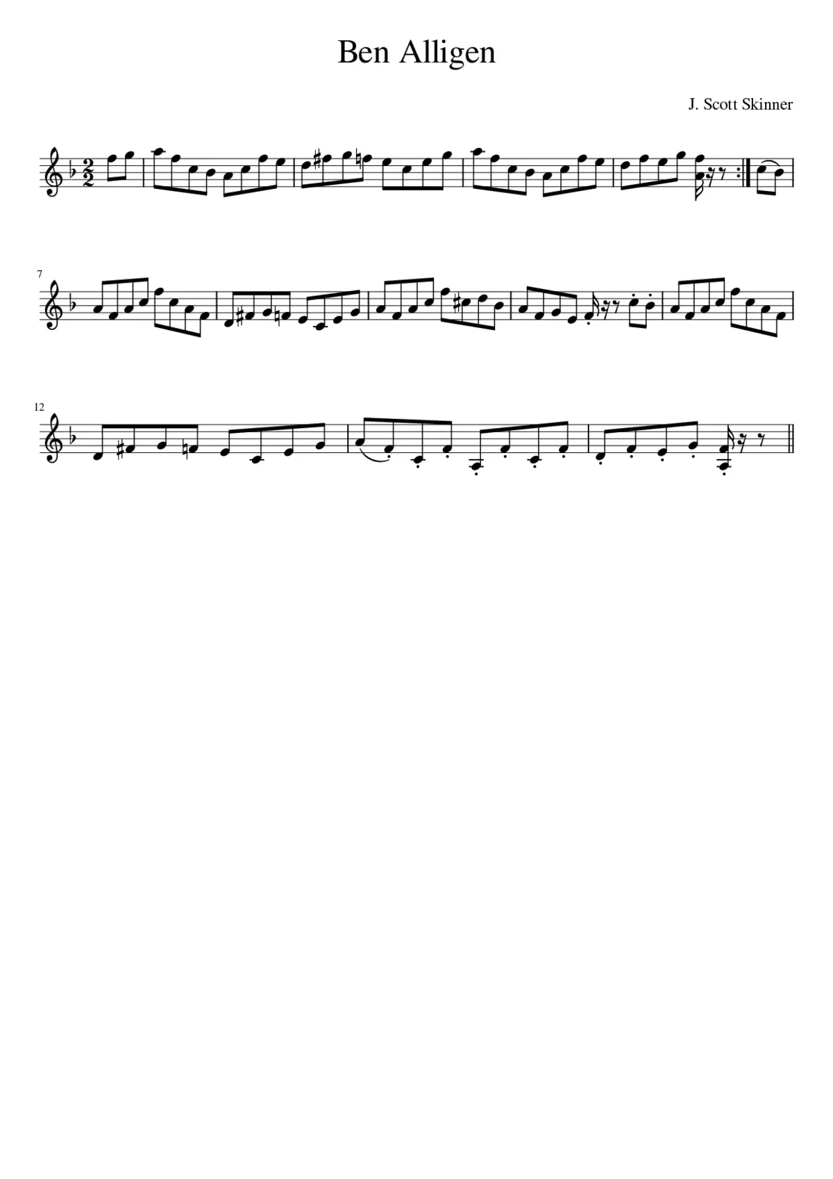 Ben Alligen - Page 1