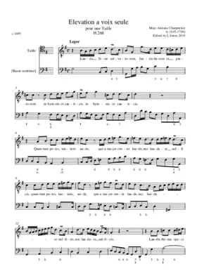 Elevation - Lauda Sion H 268