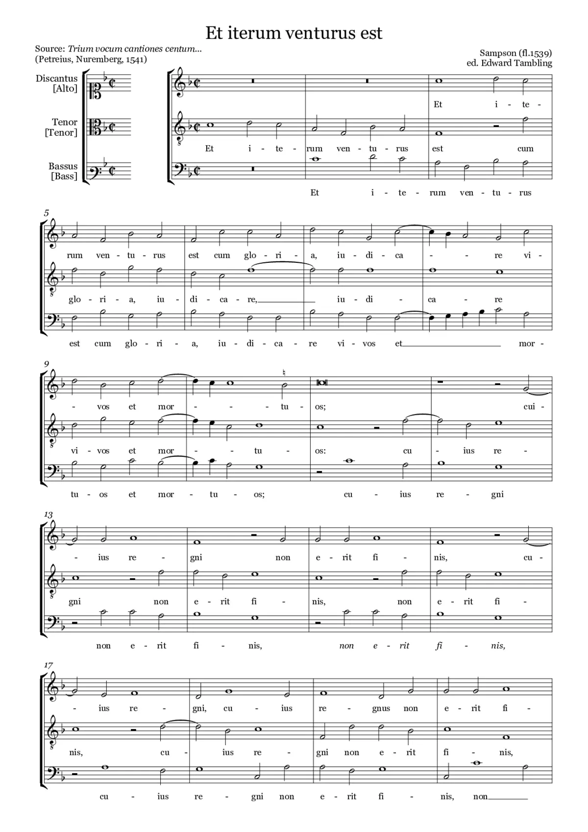 Et iterum venturus est - Page 1