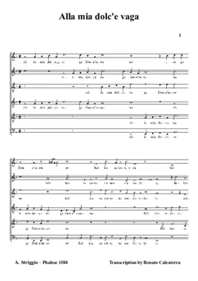 Alla mia dolc'e vaga