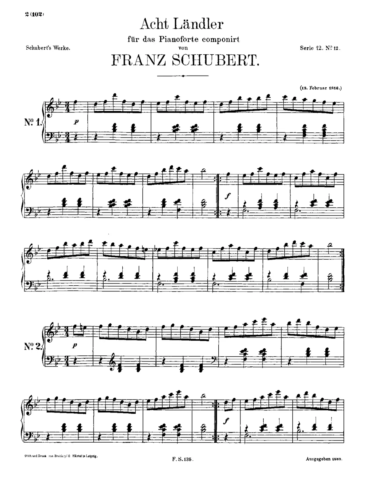 Ländler - Page 1