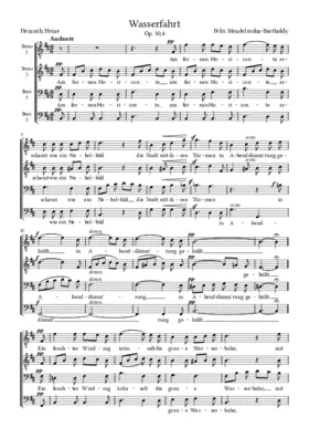 Wasserfahrt, Op. 50, No. 4