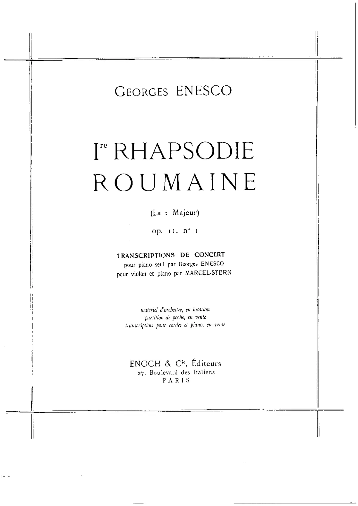 2 Romanian Rhapsodies - Page 1