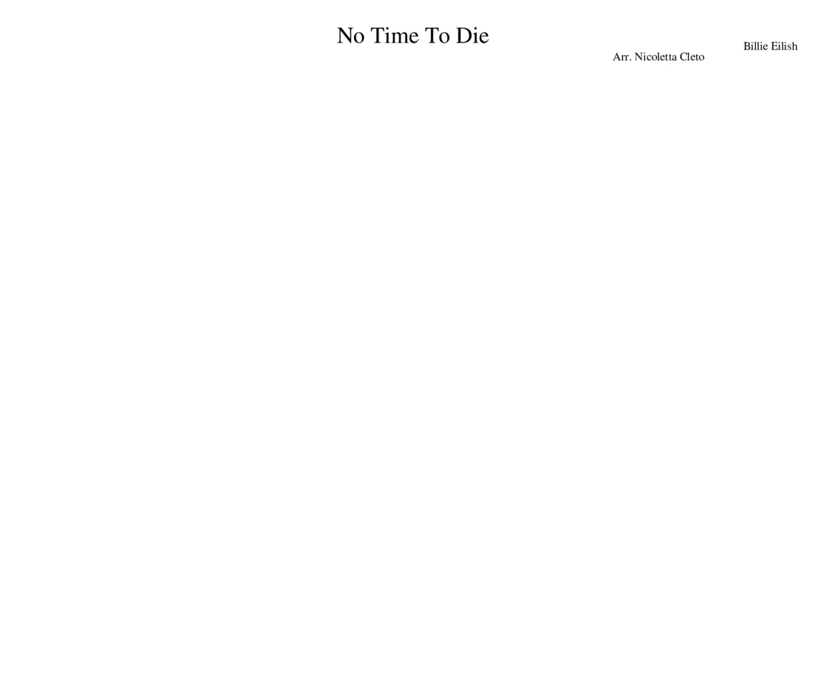 No Time To Die - Page 1