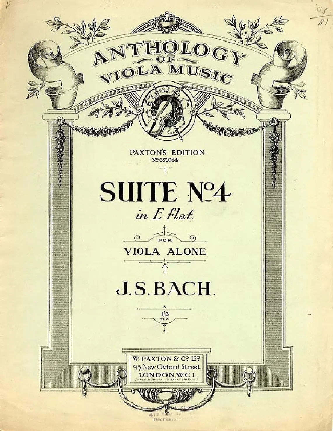 Cello Suite No.4 - Page 1