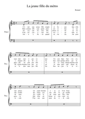 La jeune fille du métro