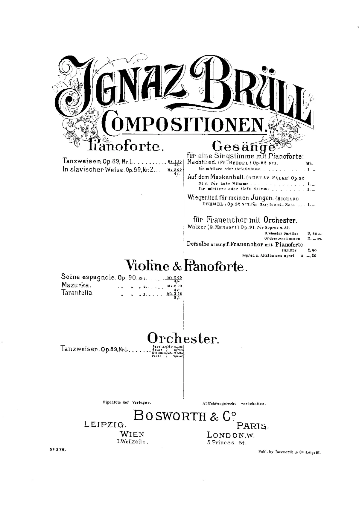 3 Pieces for Violin and Piano - Page 1