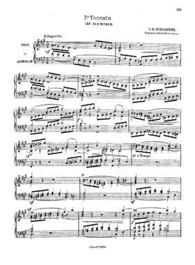 2 Toccatas for organ