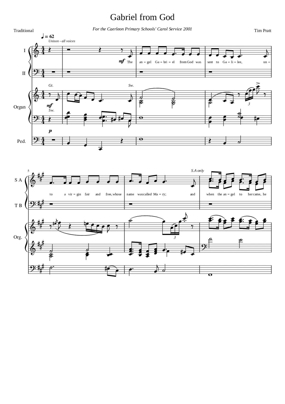 Gabriel from God - Page 1