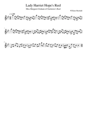 Lady Harriet Hope's Reel