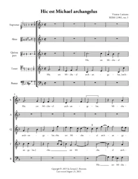 Hic est Michael archangelus