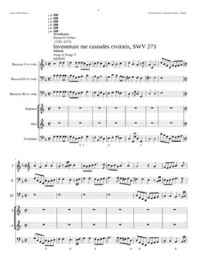 Invenerunt me custodes civitatis SWV 273