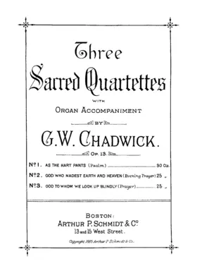 3 Sacred Quartets
