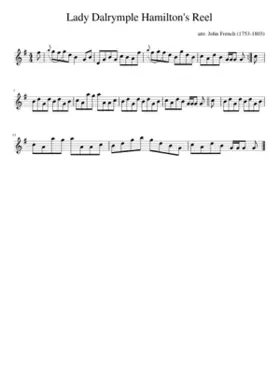 Lady Dalrymple Hamilton's Reel