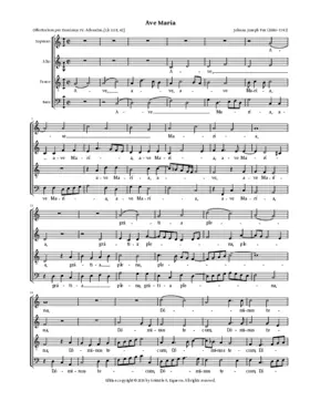 Ave Maria, K151