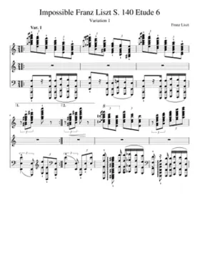 Études d'exécution transcendante d'après Paganini S.140