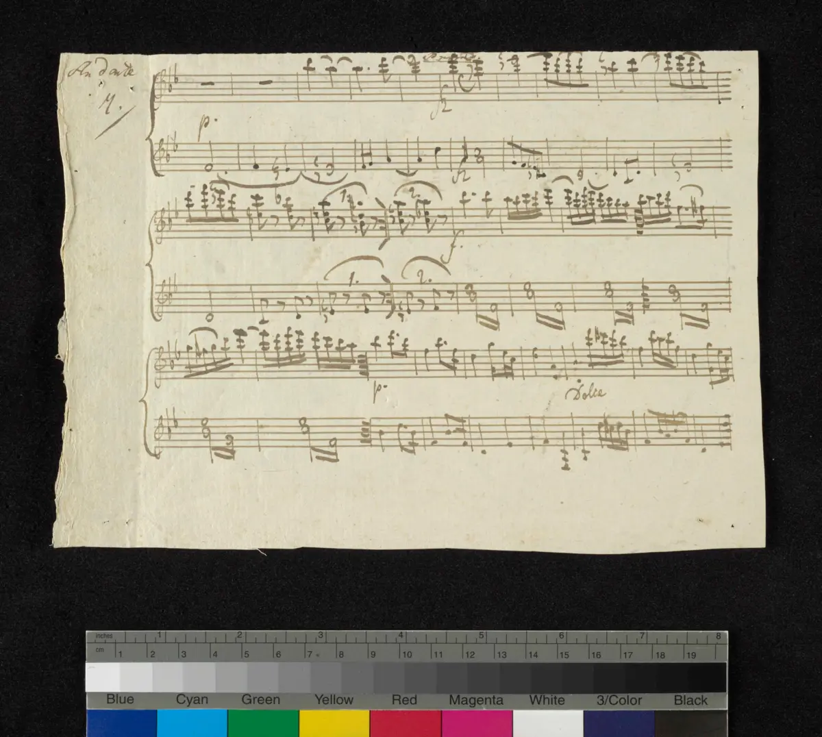 Fantasie, D.1 - Page 1