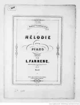 3 Mélodies pour piano