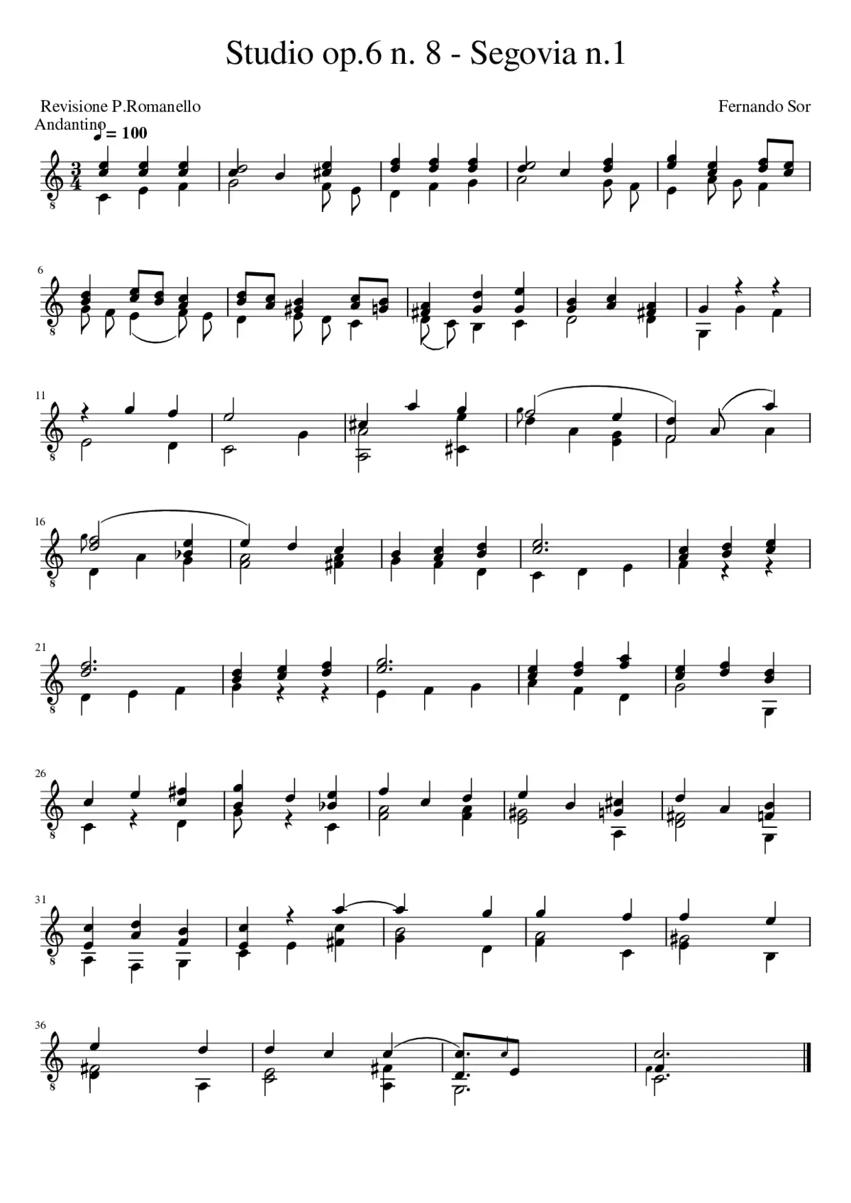 12 Etudes Op.6 - Page 1