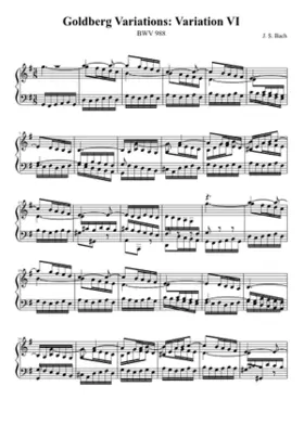 Goldberg-Variationen BWV 988