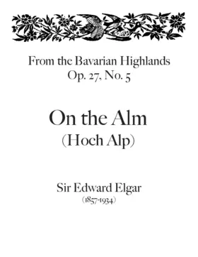 On the Alm, Op. 27, No. 5