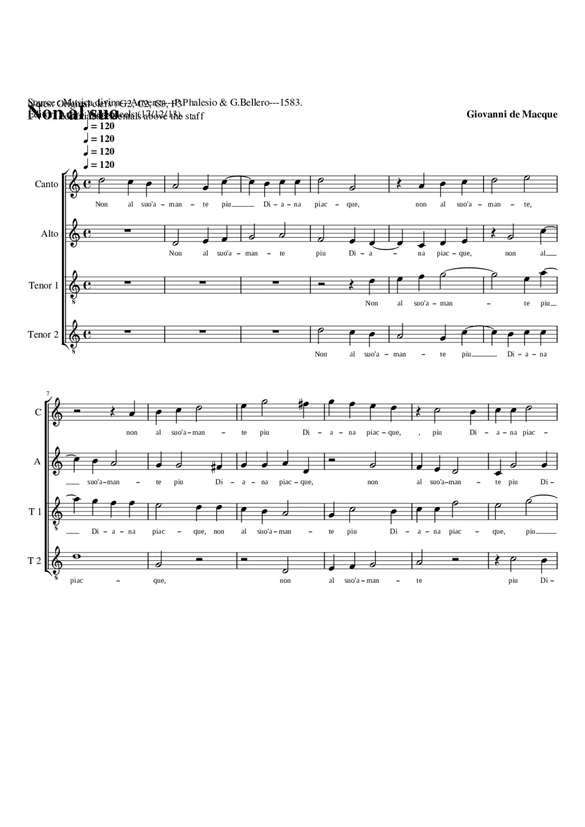 Non al suo amante - Page 1