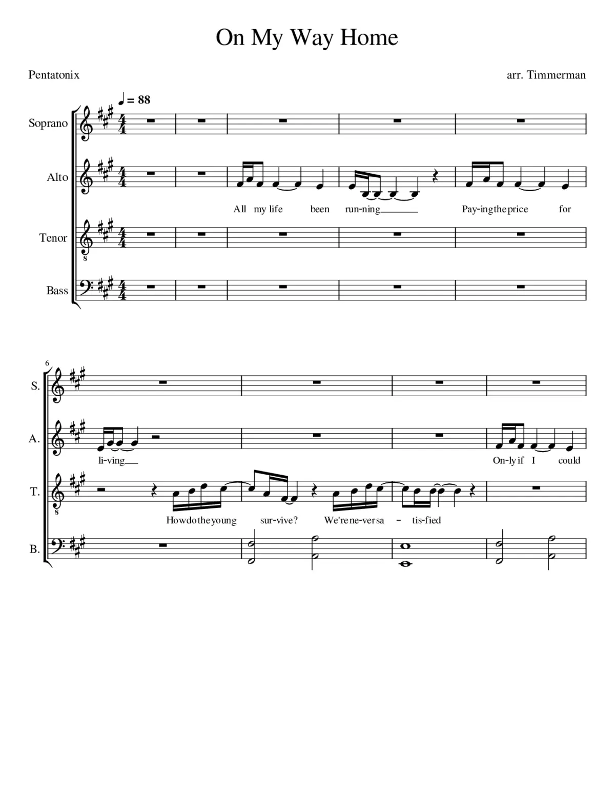 on my way home - Page 1