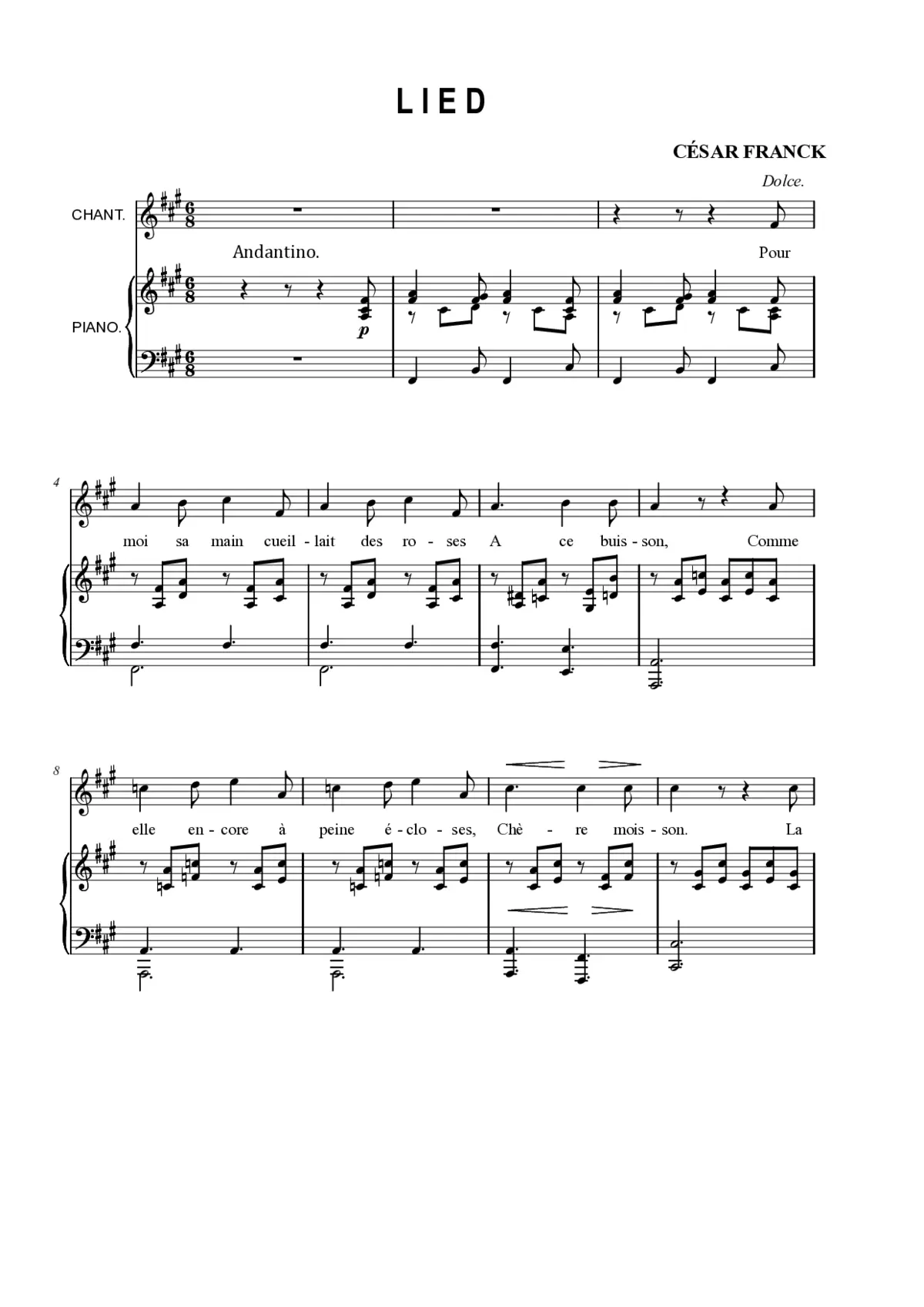 Lied - Page 1