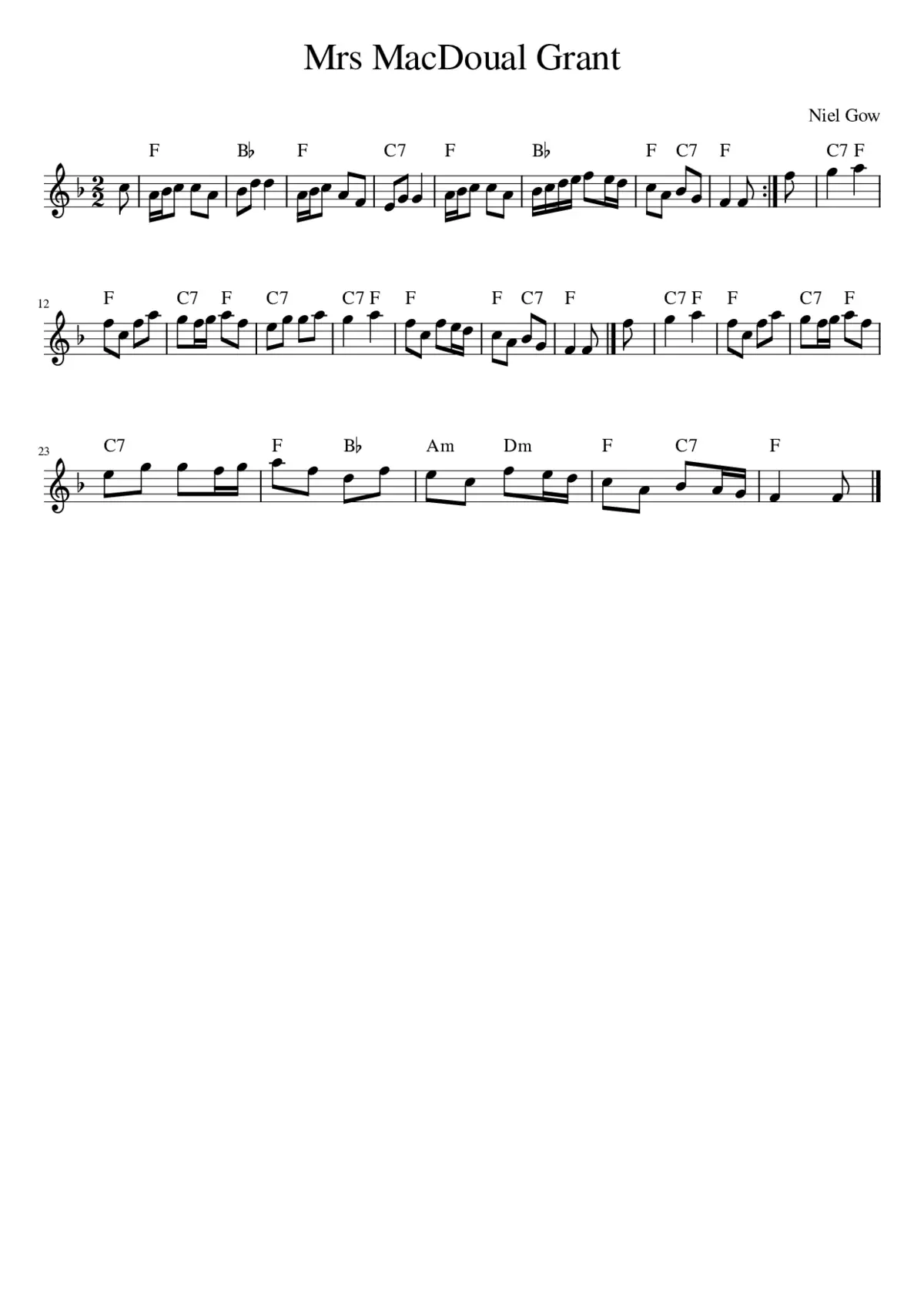 Mrs MacDoual Grant - Page 1