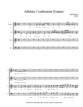 Alleluia, Confitemini Domino