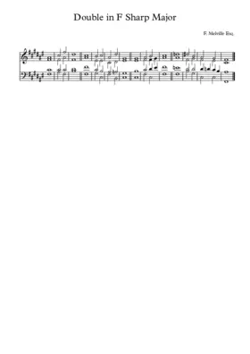 Double Chant in F Sharp Major (2)