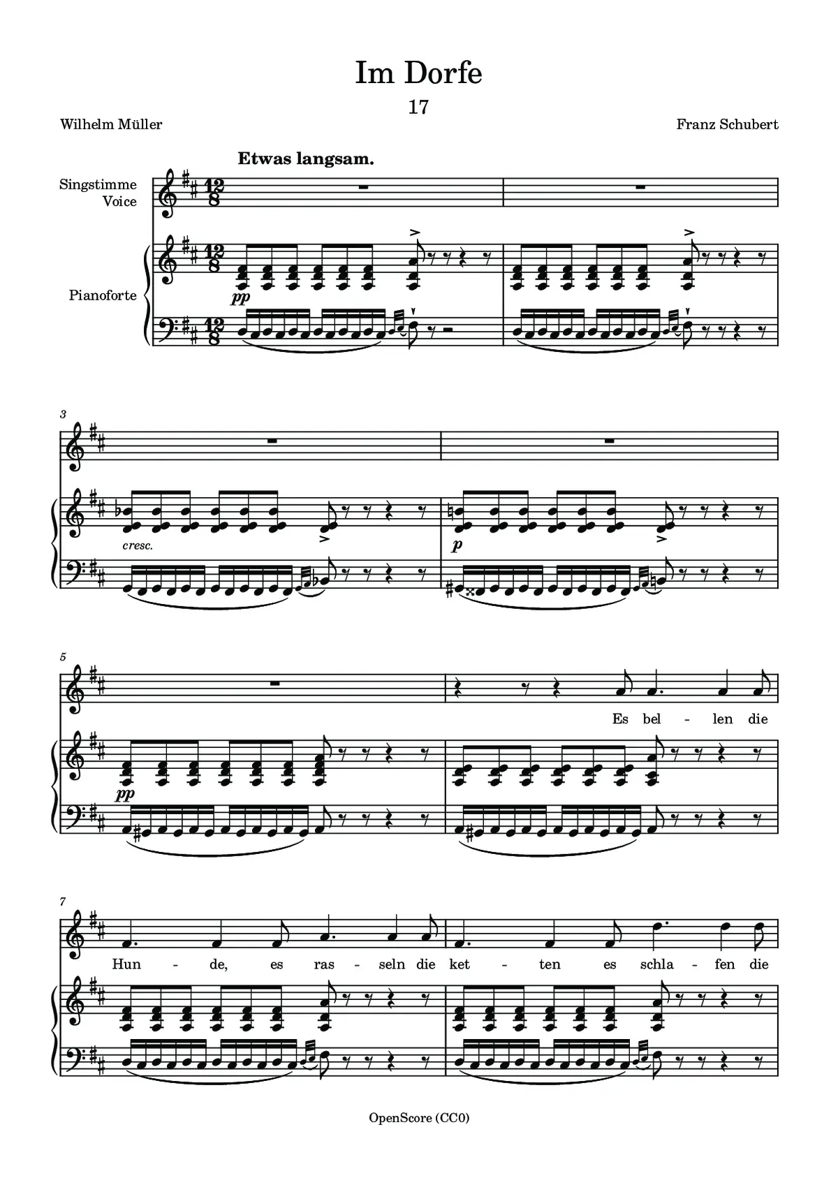 Im Dorfe - Page 1